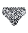 Noir bottoms - ribbed - leopard